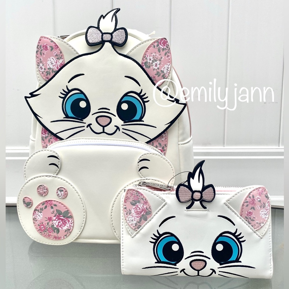 The Aristocats🎀Marie Backpack Set - Picture 1 of 13